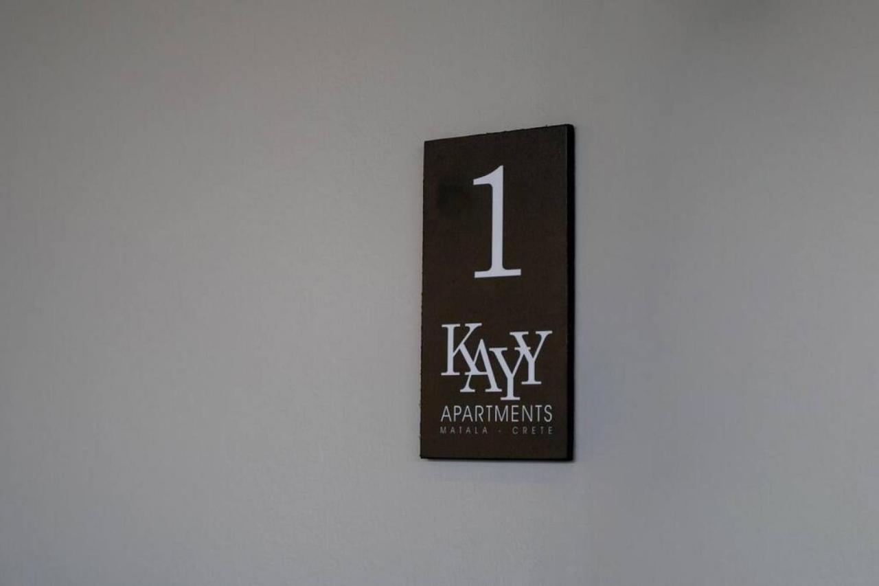 Kayy Apartments 1 In Matala المظهر الخارجي الصورة